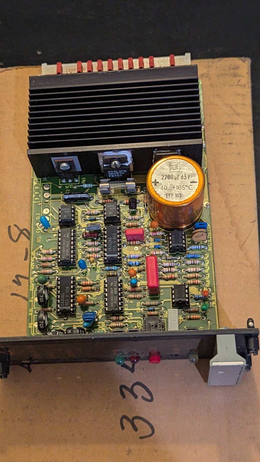 Cooper Industries LS030292 1000-8 Control Board / Plug in Module NOS