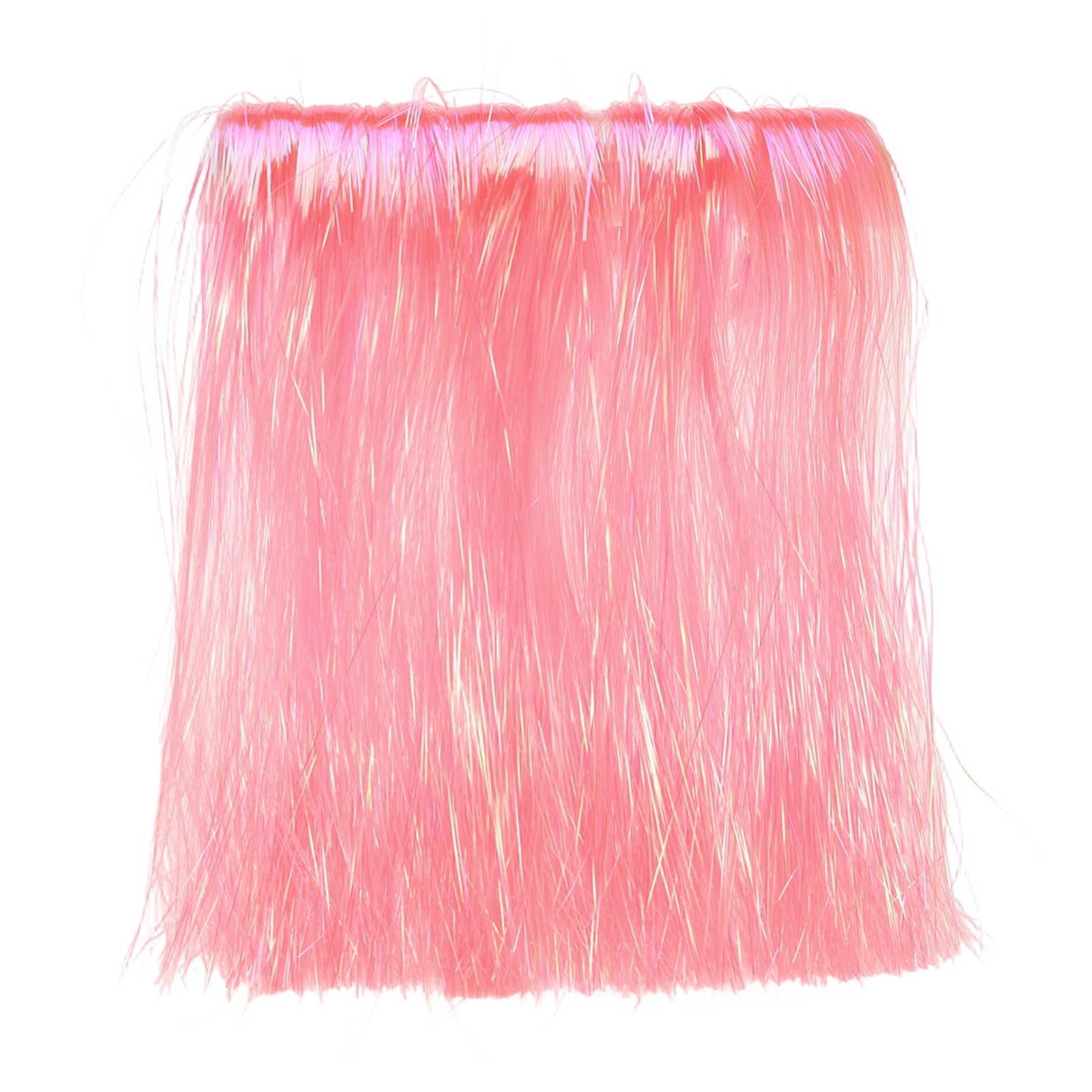 Fly Tying Materials, Crystal Flash 10 Pcs & 12 Inch & Rose Pink & PE