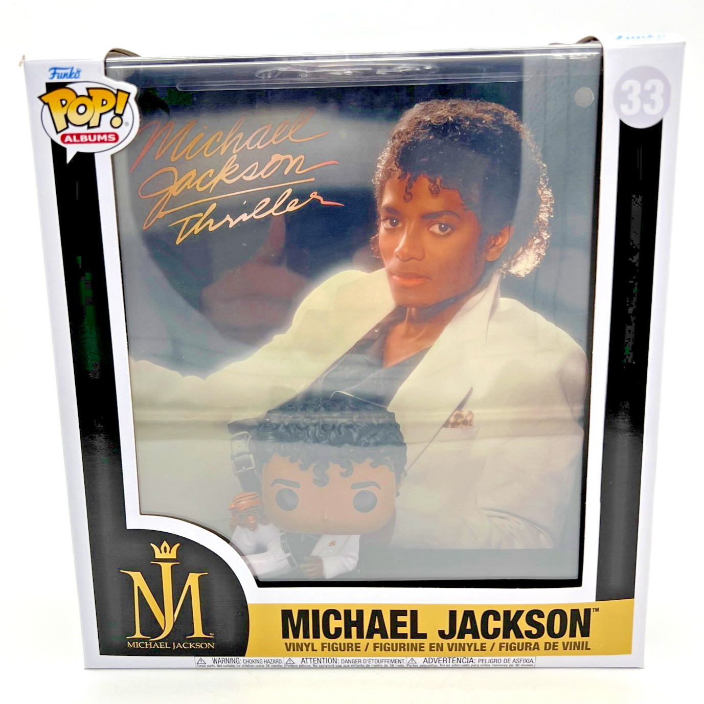 Funko POP! Albums MICHAEL JACKSON • THRILLER Cover #33 • NEW
