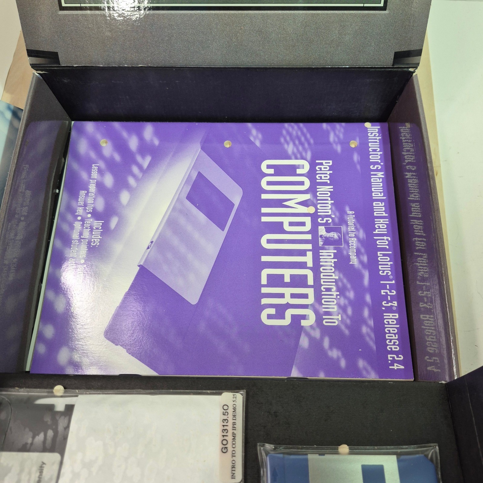 Vintage Peter Norton's Introduction to Computers 1995 Instructor Preview Set Box