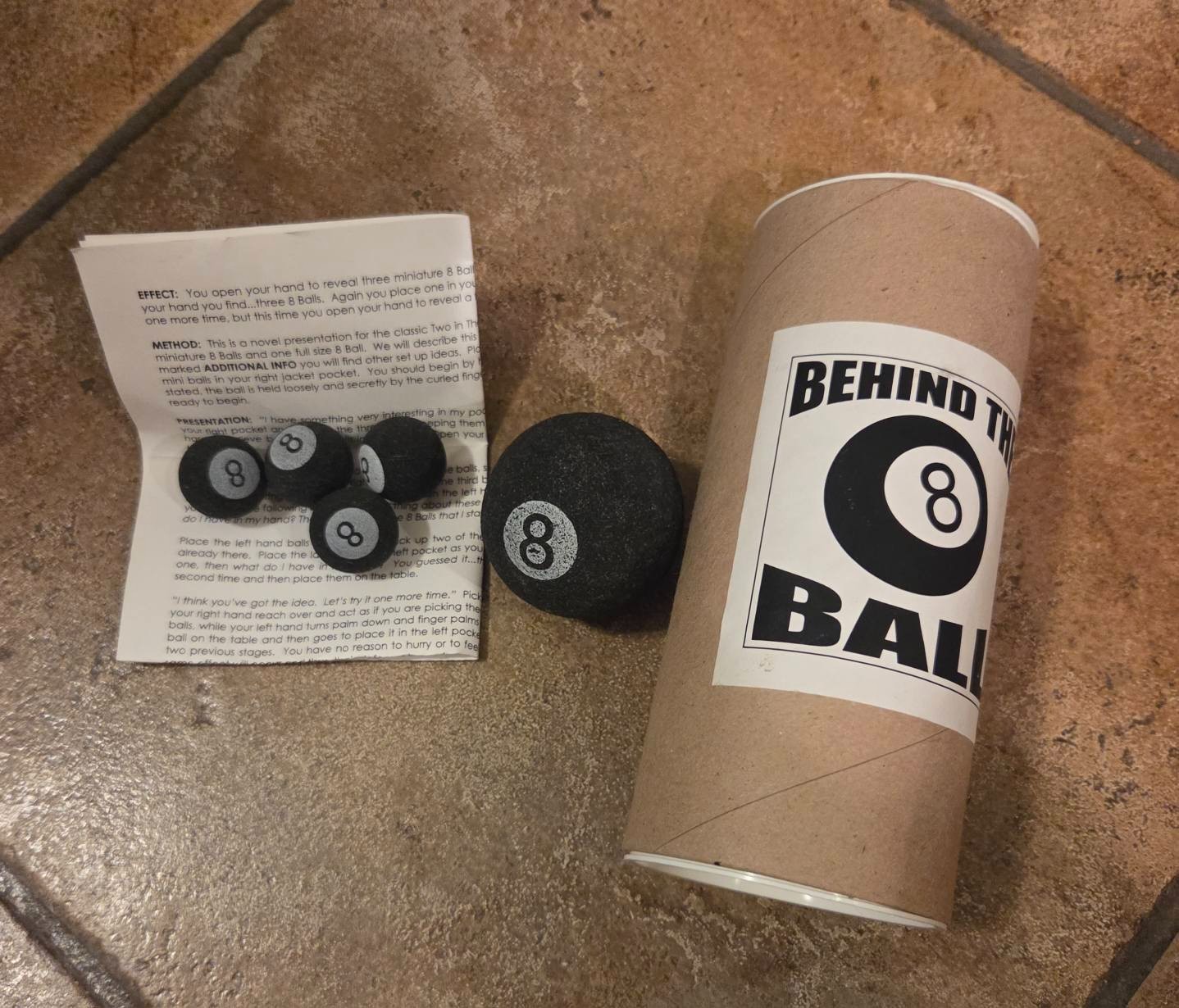 Behind the 8 Ball Magic Mentalism Tricks