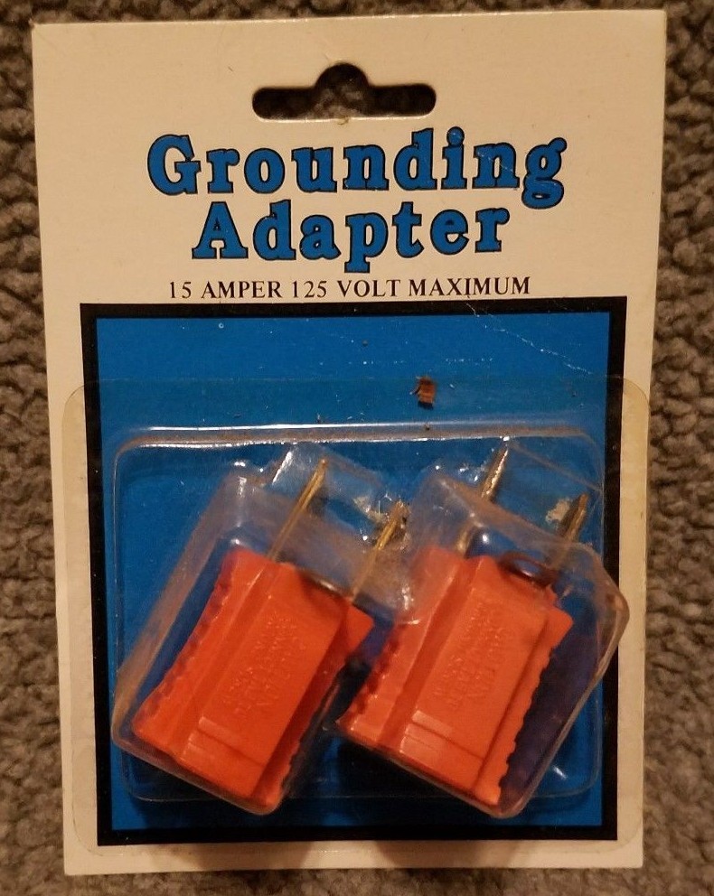 3 Prong Grounding adapters Set of 2