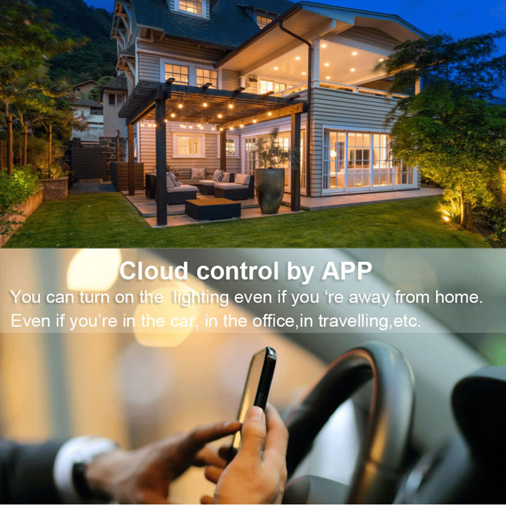 WT1 LED Controller 12-24V 4Zone Wall Touch Panel Dimmer Wireless Wifi RF Remote