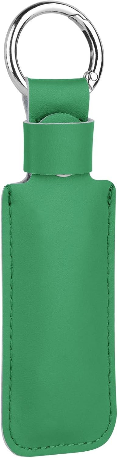Microfiber Leather USB Flash Drive Case | Anti-Lost Flash Drive Holder with Keyc