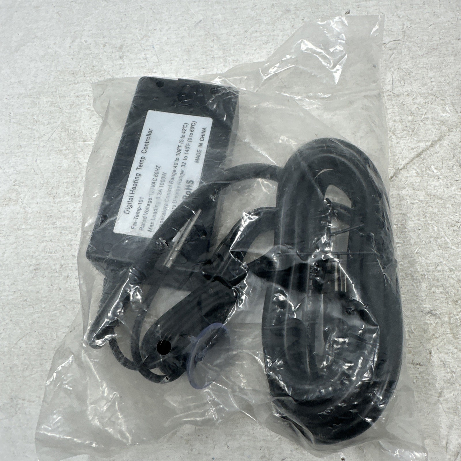 Ipower Digital Heating Temperature Controller Model Fai-temp-101/NIB