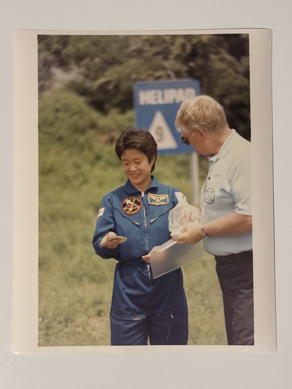 NASA STS-65 Chiaki Mukai In Launch Training Press Photo