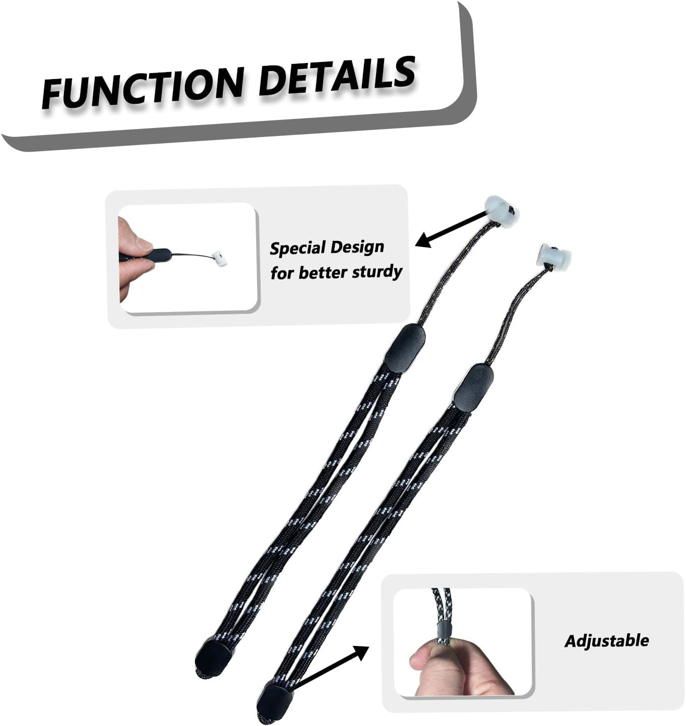 Improved Replacement Wrist Straps for Oculus Quest 2 Gen Controller, Sturdy Comf