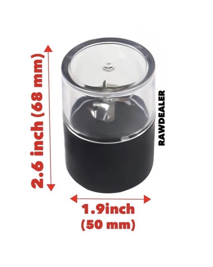 AUTHENTIC RAW classic 1 1/4 size pre rolled cone + Rechargeable Herb Grinder