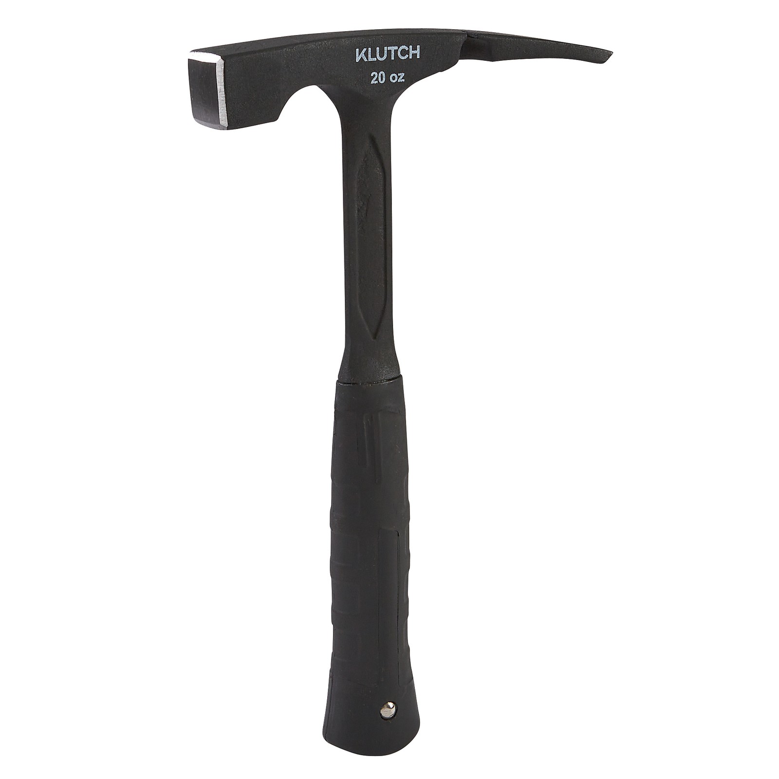 Klutch 1-Piece Brick Hammer, 20 Oz., 6in.L Handle