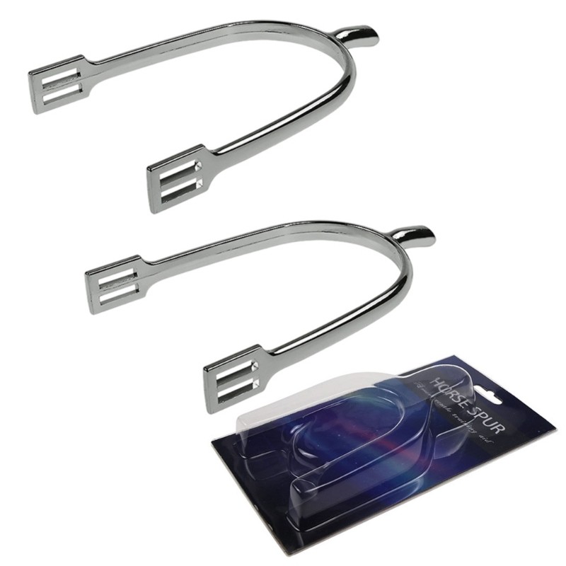 Traditional U Shape English Equestrians Spurs Light Weight Design Zincs Alloy