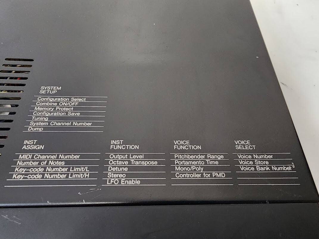 YAMAHA FB-01 FB01 FM Sound Generator Digital FM Synth Module