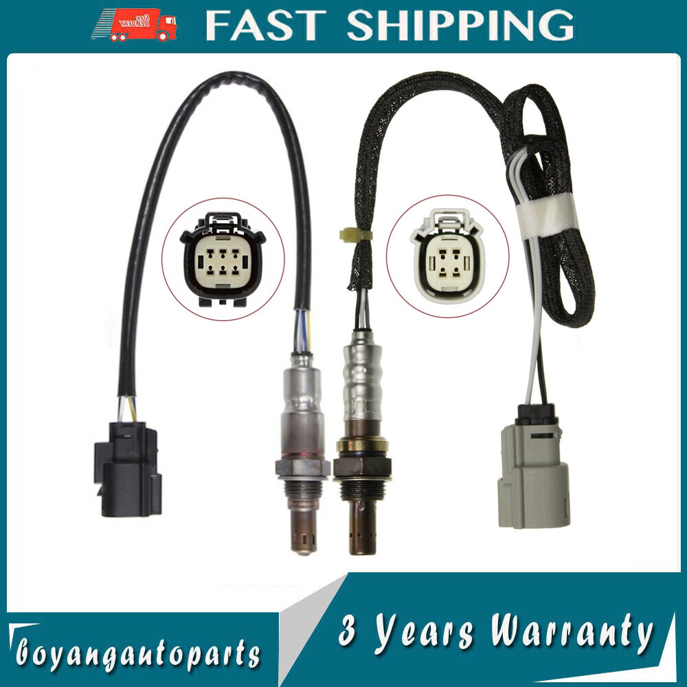 2PCS Upstream+Downstream Oxygen Sensor For Ford Fusion 2.5L L4 2014 2015 2016