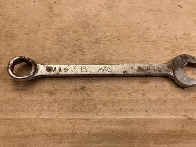 Mac Tools 9/16" Combination Wrench CH 18