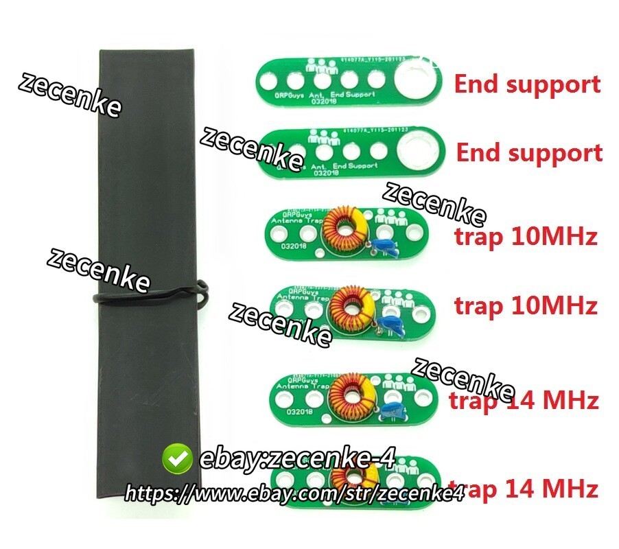 HF Wire Antenna Trap End Support Kit 10W For Shortwave Radios DIY Kit /Assembled