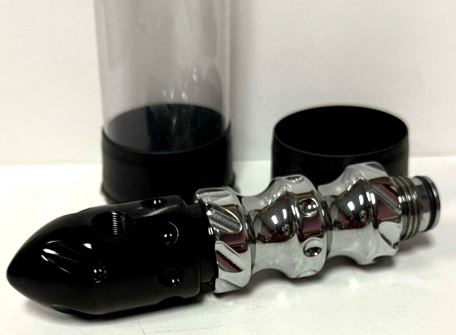 Paintball Ribbed Vertical ASA 6-Stage Paintball Gun CO2 Gas Expansion Chamber