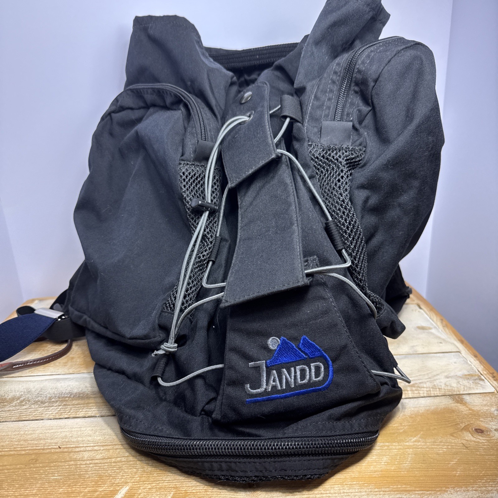 Jandd Mountaineering Backpack Hiking Outdoor BLACK Nylon Canvas