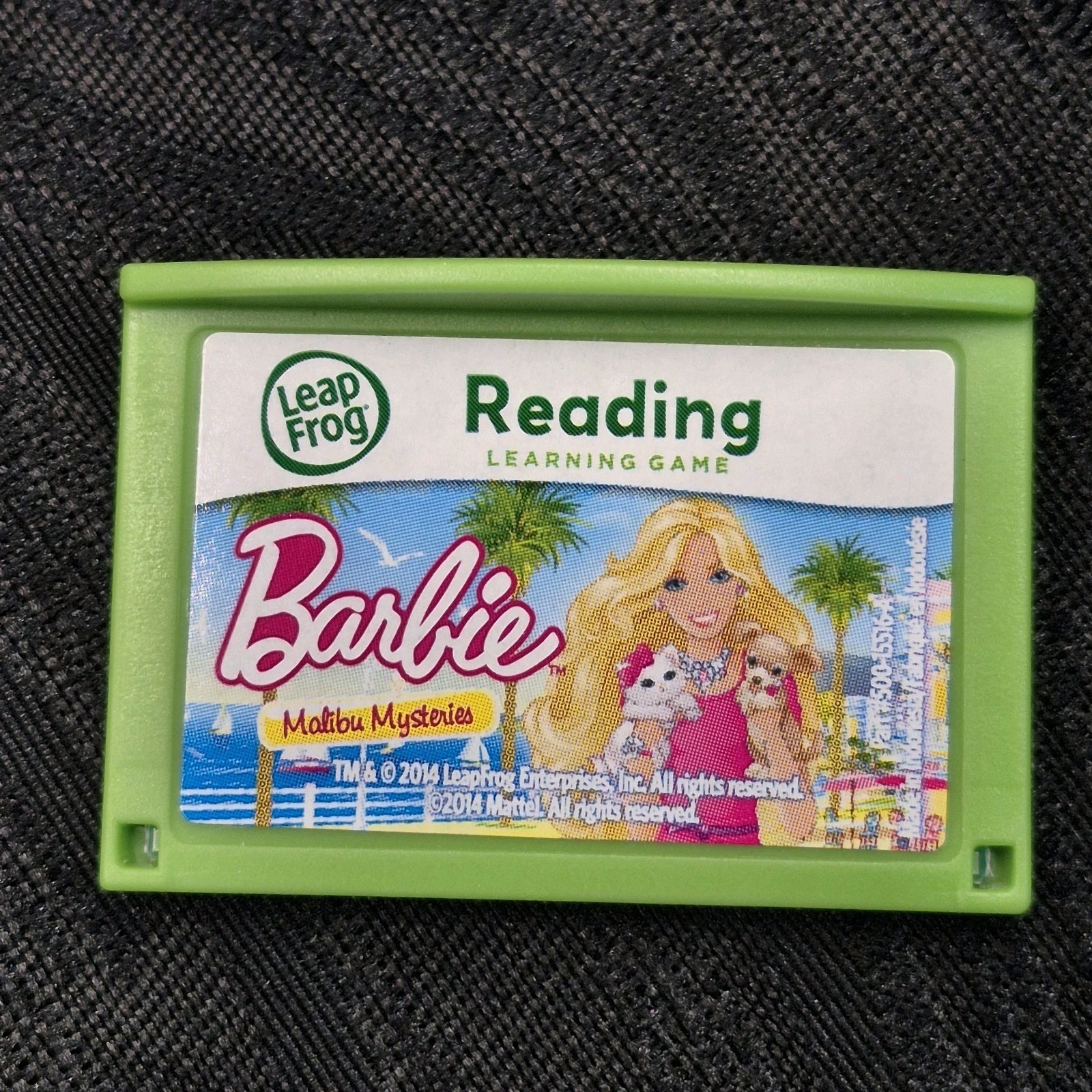 LeapFrog LeapPad Explorer Barbie Malibu Mysteries Reading Learning Game 2014