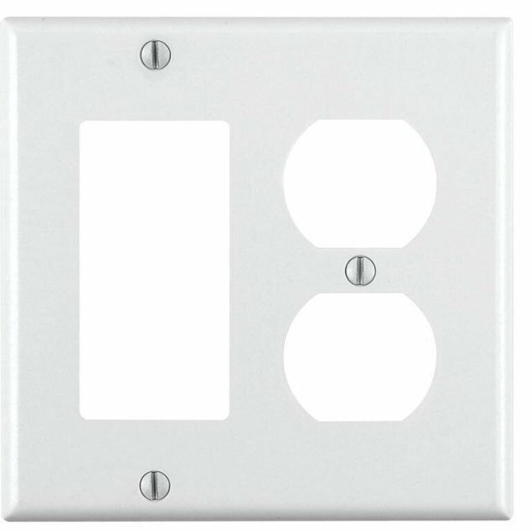 Leviton 80746-T iv 2 Gang Duplx Decora