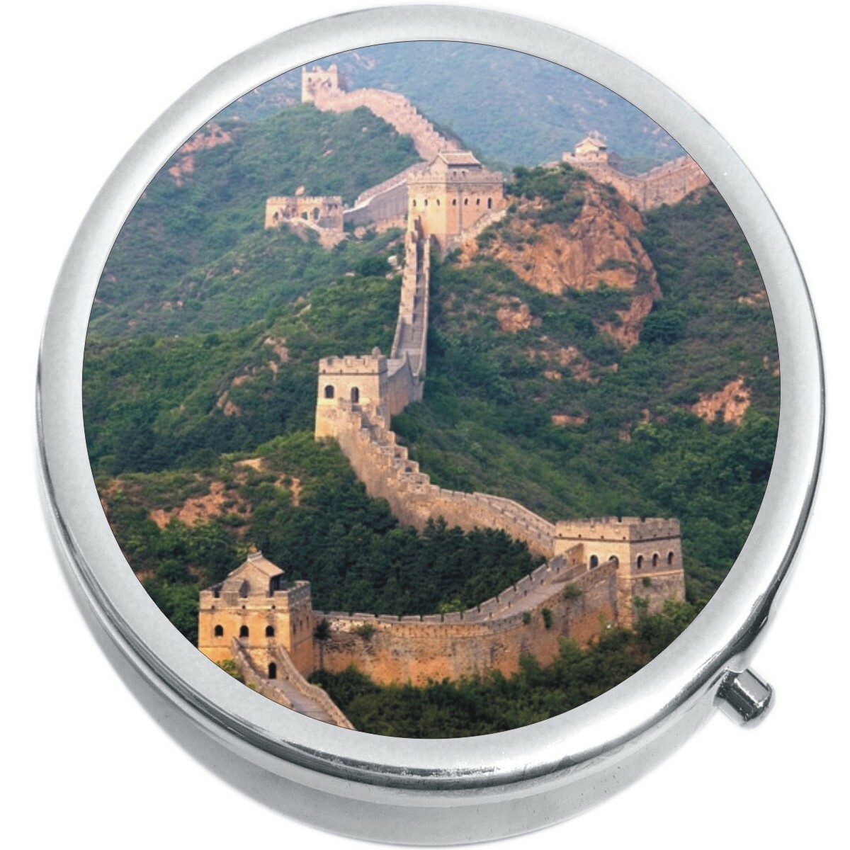 Great Wall Of China Medicine Vitamin Pill Box