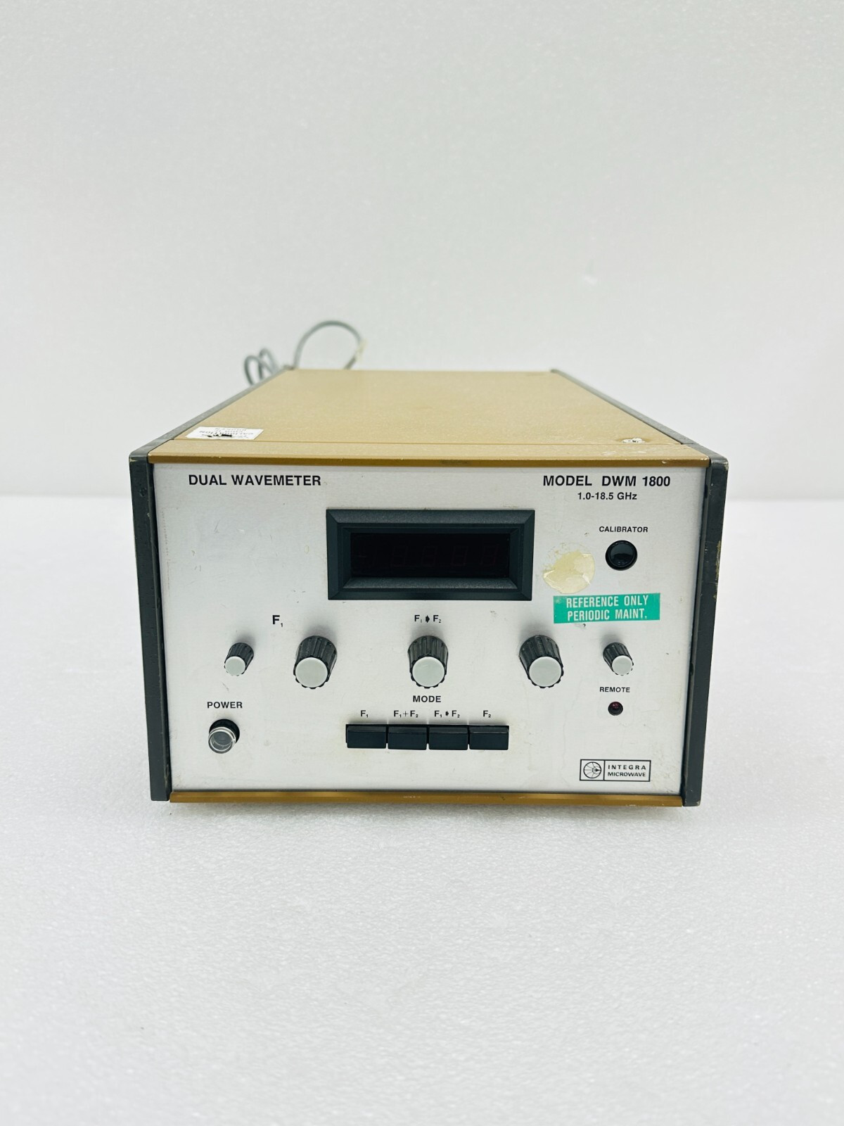 Integra Microwave DWM-1800 Dual Wavemeter Unit - FREE SHIPPING