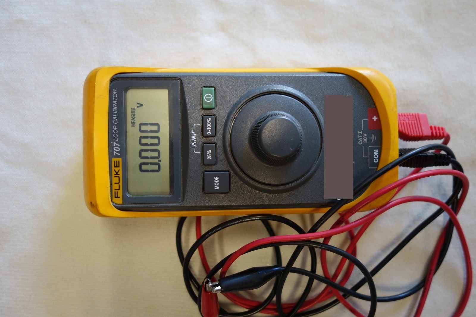 Fluke 707 Current Loop Calibrator with Quick Click Knob
