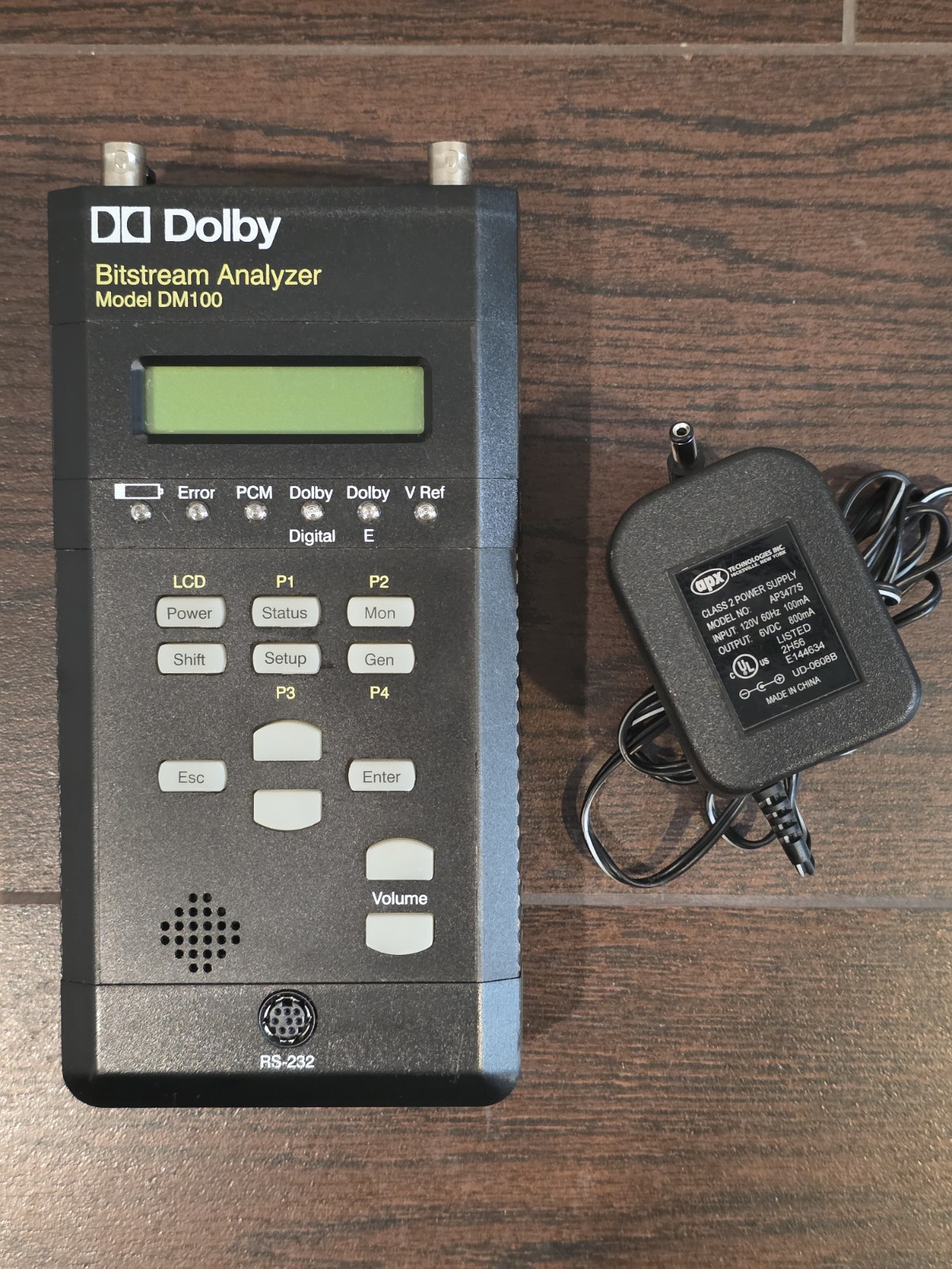 Dolby DM100 Portable Bitstream Analyzer w/ PSU