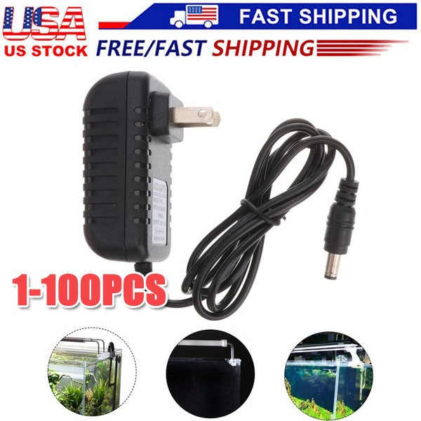 AC 100-240V to DC 12V 2A Power Supply Adapter Heavy-Duty LED Light Strip 24W SMD