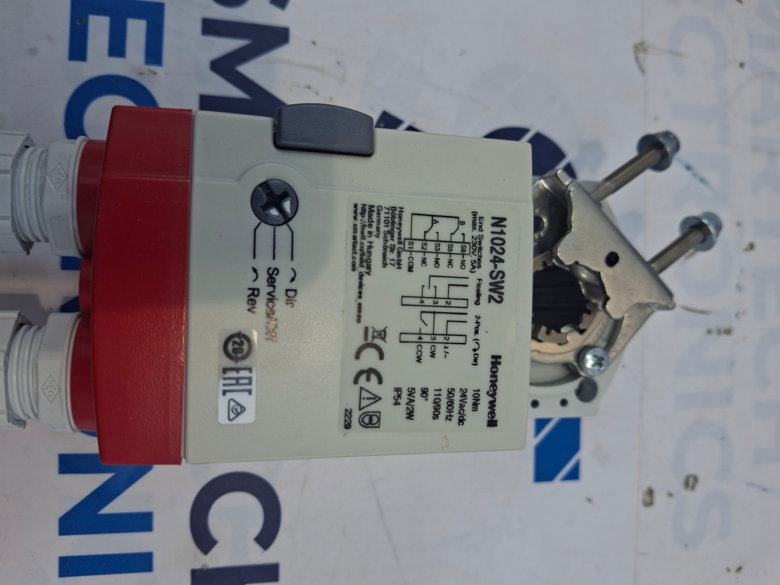 HONEYWELL N1024-SW2 Damper Actuator