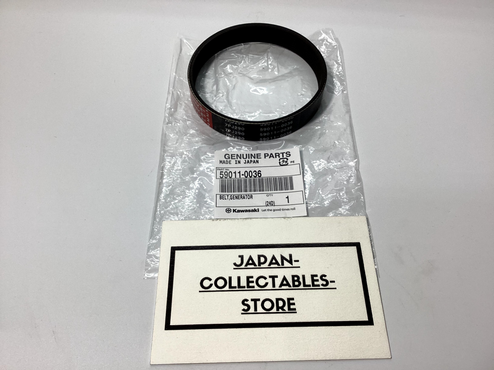 Kawasaki OEM 89-90 Ninja ZX-7 Generator Belt New 59011-0036