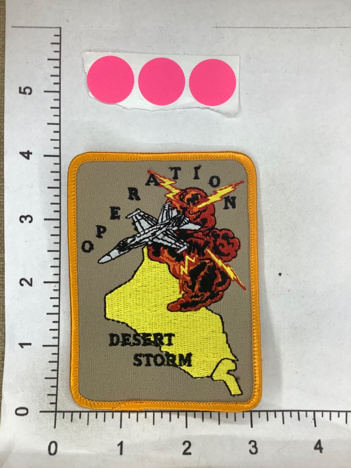 USAF OPERATION DESERT STORM SQUADRON PATCH