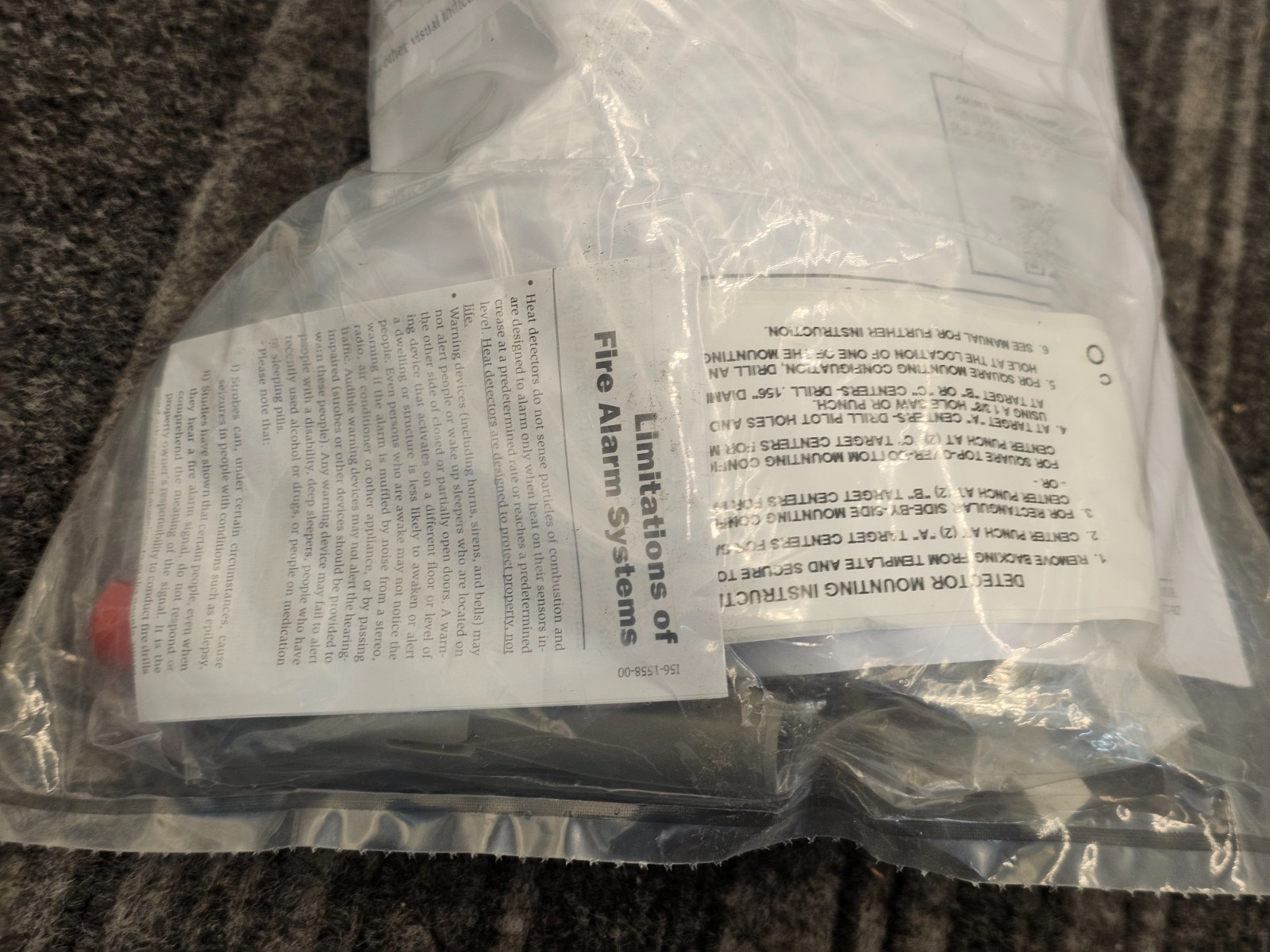 System Sensor D4S Duct Smoke Detector