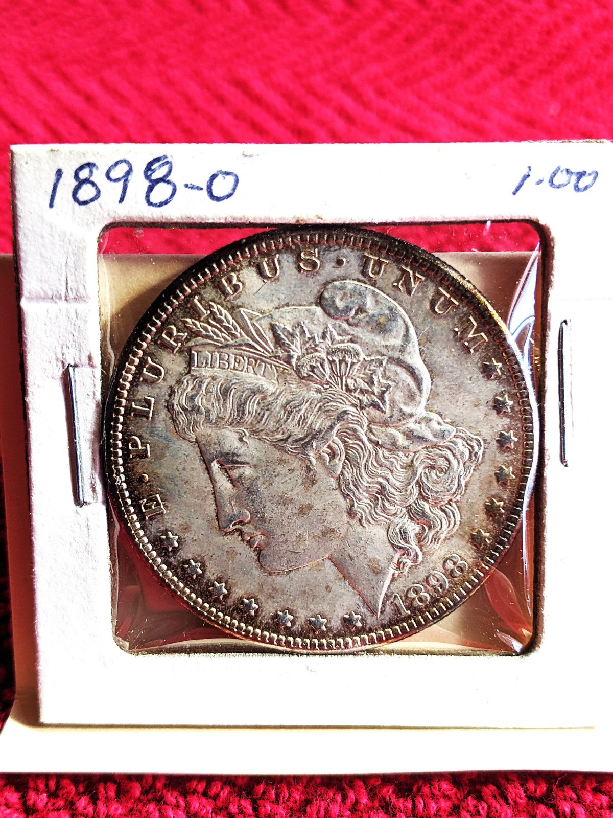 1898 - O Morgan Silver Dollar Coin #10006