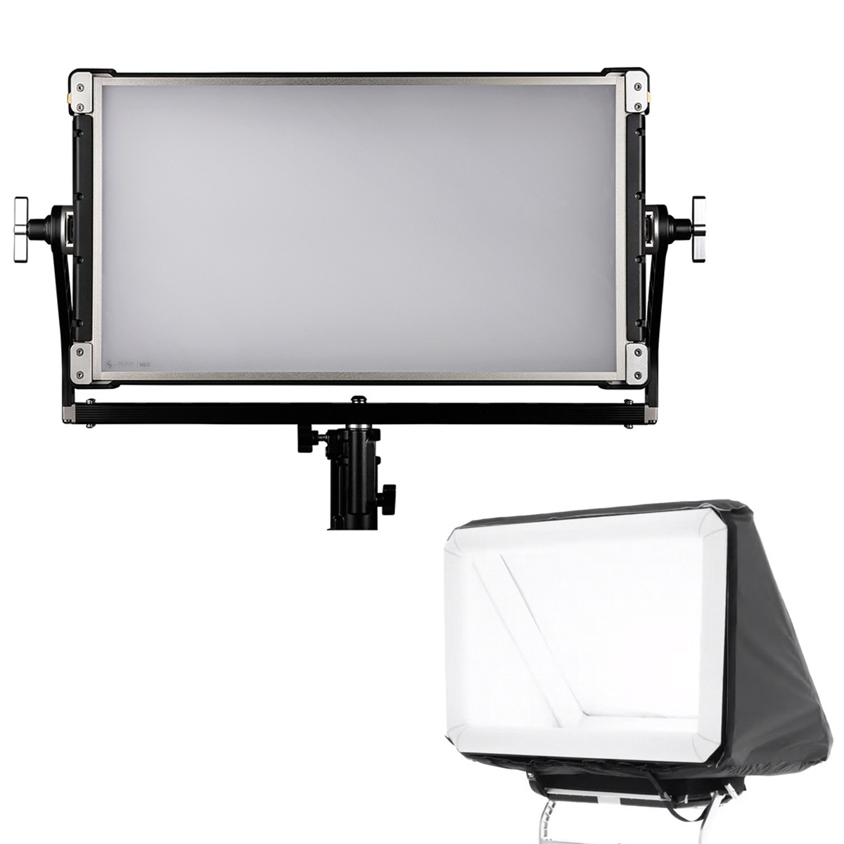 Creamsource Vortex8 Soft 2x1 650W RRGBBW LED Light Panel,w/AIRGLOW 2x1 Booklight