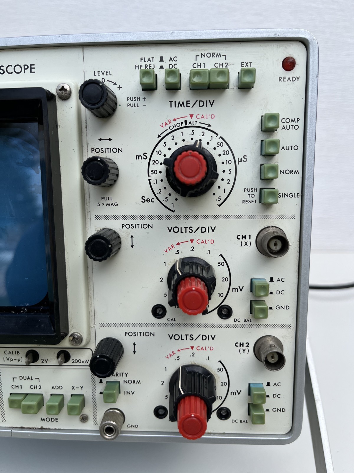 Kikusui Model 5516ST Storage Oscilloscope Kikusui Electronics Portable MiniScope
