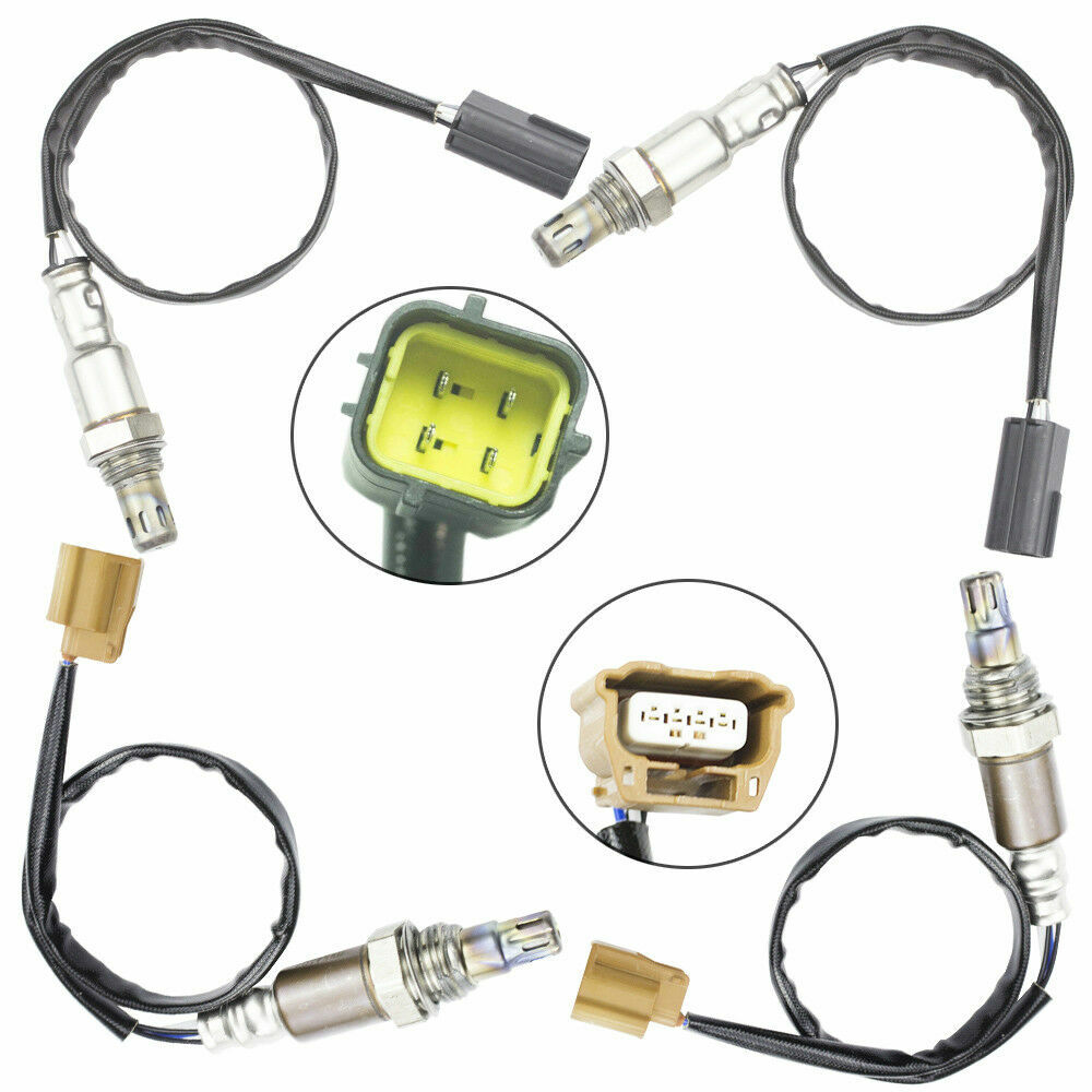 4x Oxygen 02 sensor for Infiniti G37 2011 2012 2013 V6 3.7L Upstream& Downstream