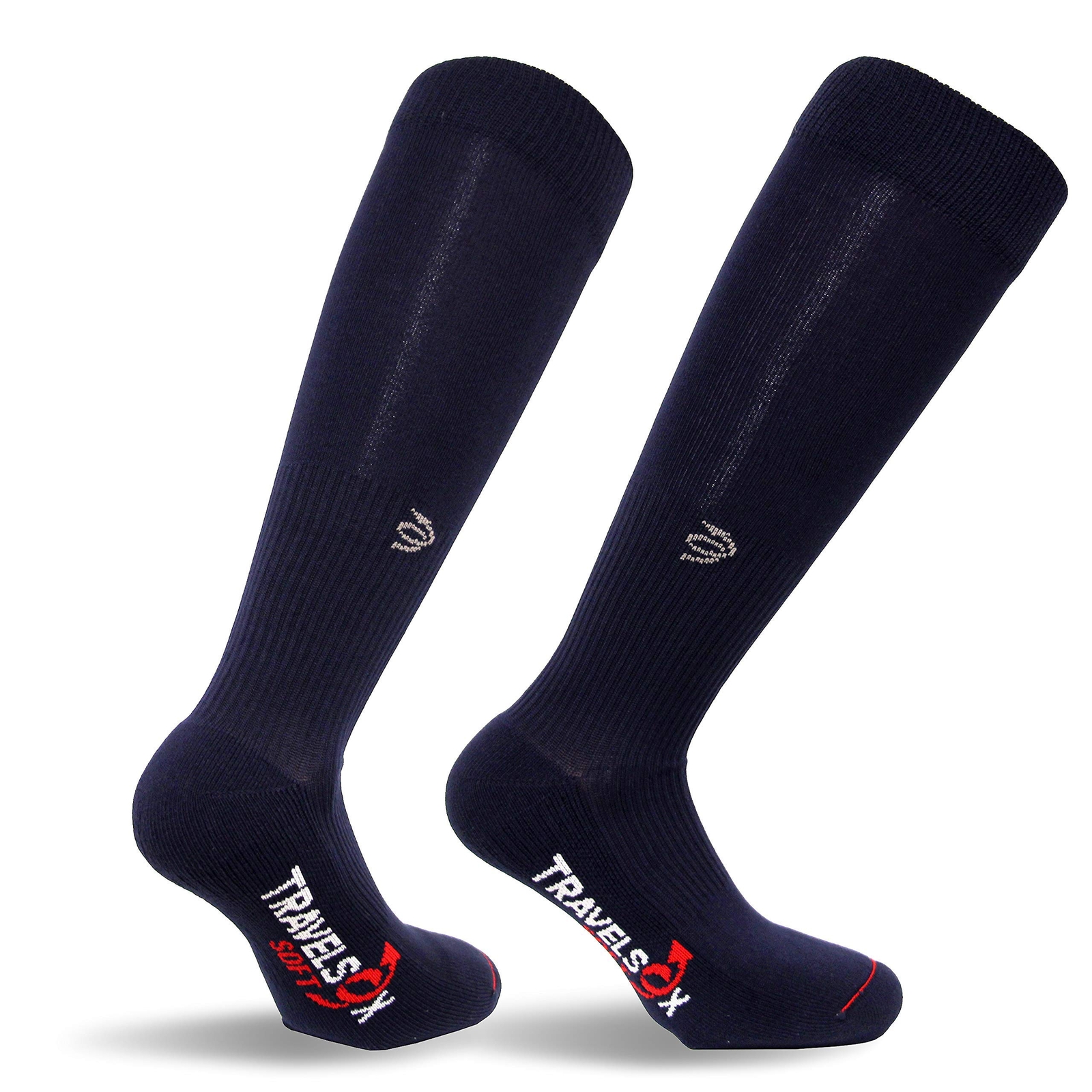 Graduated Compression Socks 2 Pack Medium Navy/Navy