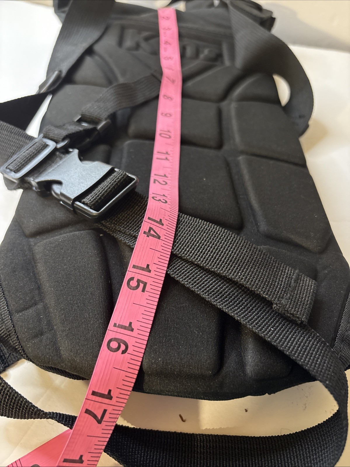 Hydration Backpack KMS Lightweight Shoulder backpack Straps. No Mouthpiece