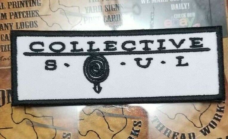 EMBROIDERED COLLECTIVE SOUL ROCK BAND PATCH (Please Read Ad)