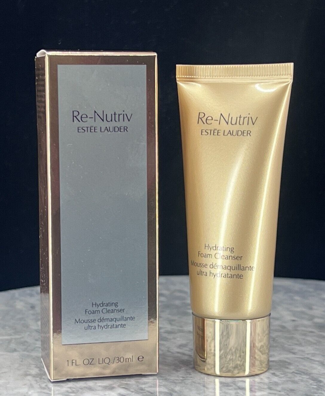 Estee Lauder Re-Nutriv Hydrating Foam Cleanser  1 oz 30 ml NIB