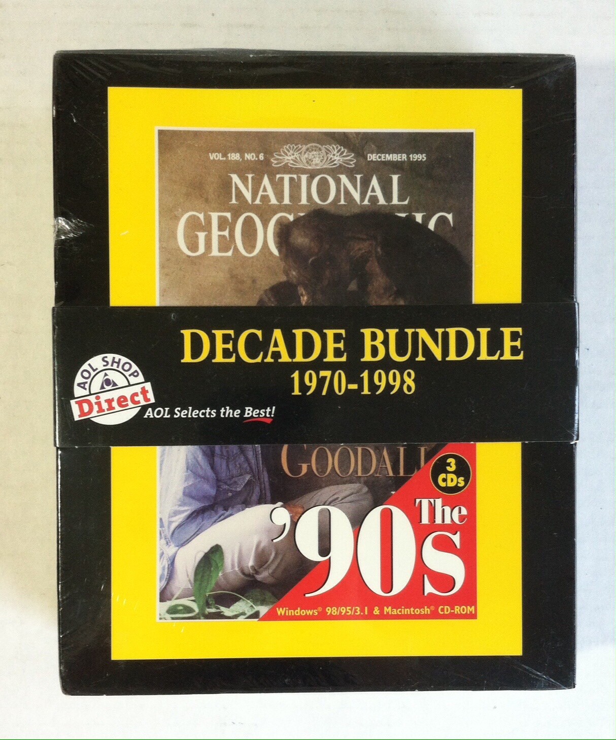 National Geographic DECADE BUNDLE (1970 - 1998) Vol. 8 9 10 (9 CDs) SEALED