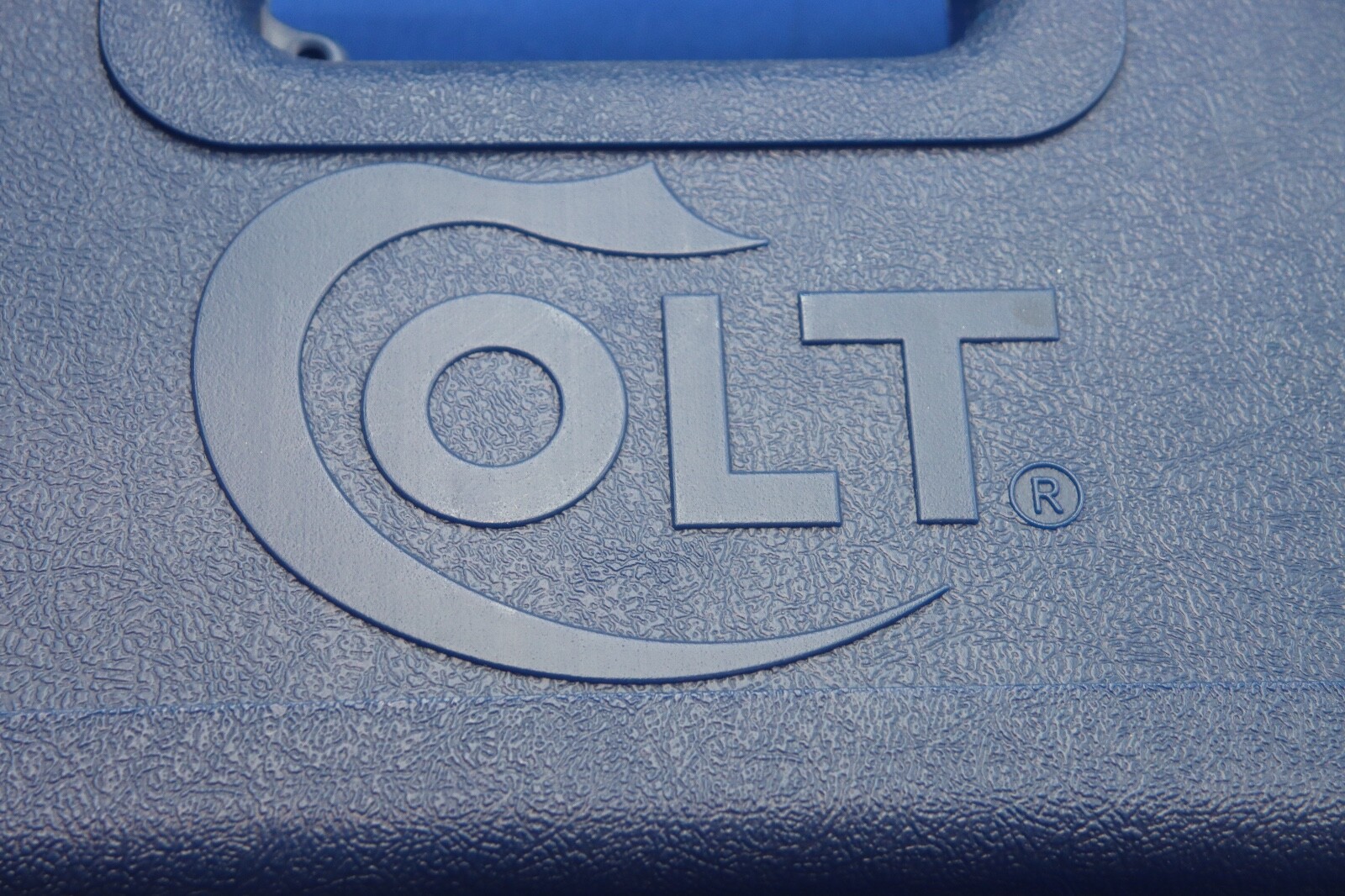 Colt Firearms Model Python Revolver Pistol Factory Hard Case Blue OEM Case 357