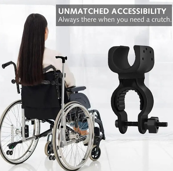 1 Pcs Cane Holder for Walker, Universal Cane Holder Rollator Accessories Stro...