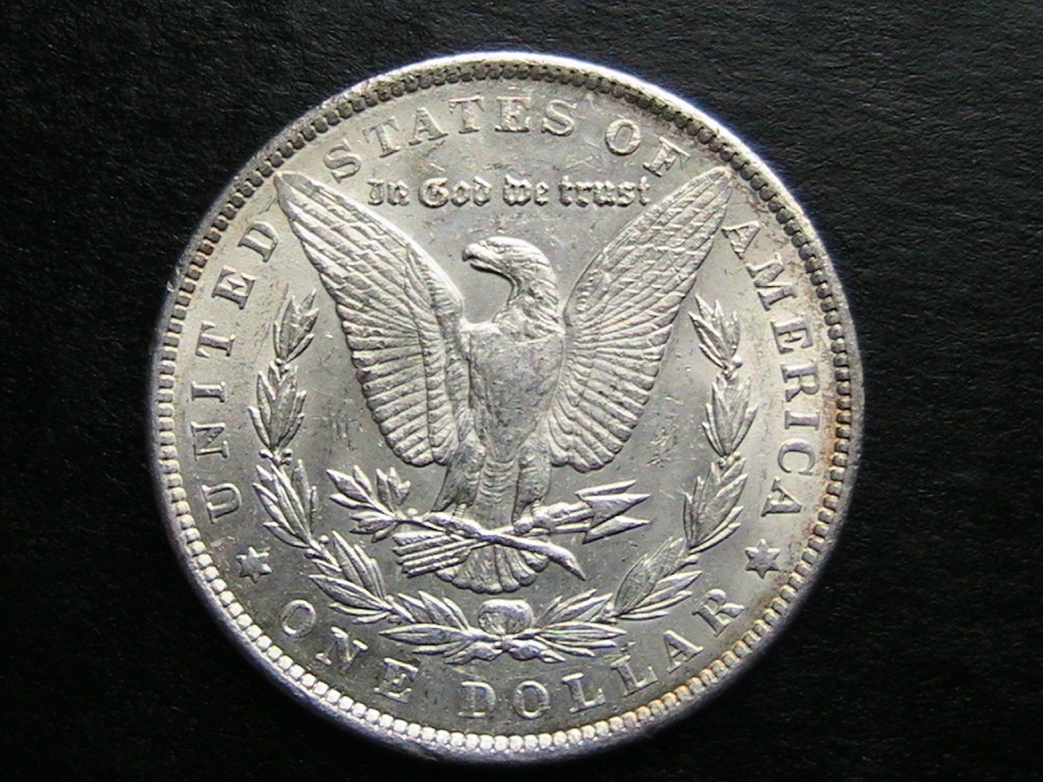 1890-P MORGAN SILVER DOLLAR