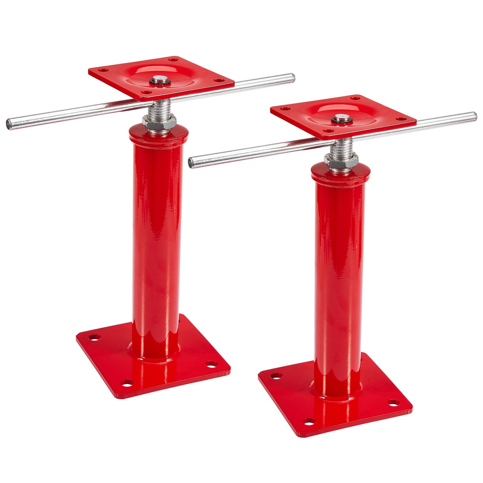 Universal 11"-16"Height Floor House Jacks for Leveling Crawlspace Screw PoleJack