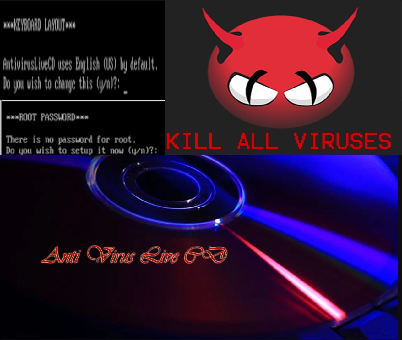 Powerful Anti-Virus Live CD - Linux CLI, Same Day Shipping!