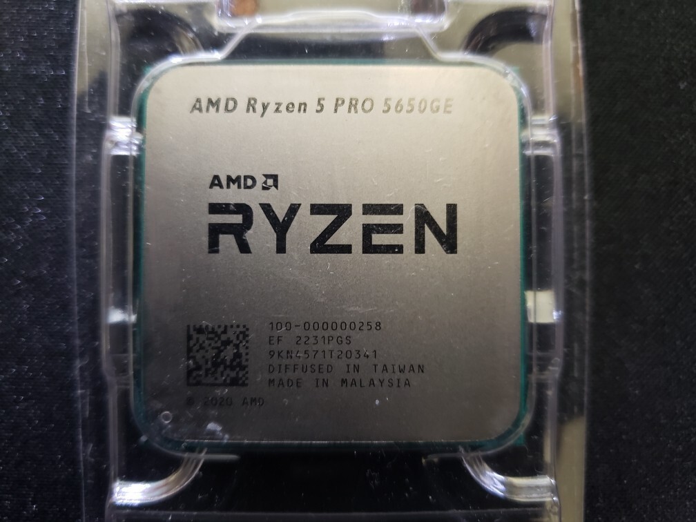AMD Ryzen 5 PRO 5650GE AMD 6-core 12-Thread 3.4 GHZ 35W AM4 CPU Processor