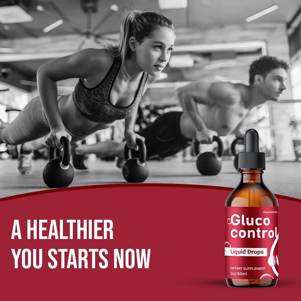 GlucoControl Liquid Drops, Max Strength, Gluco Control Supplement (2 pack)