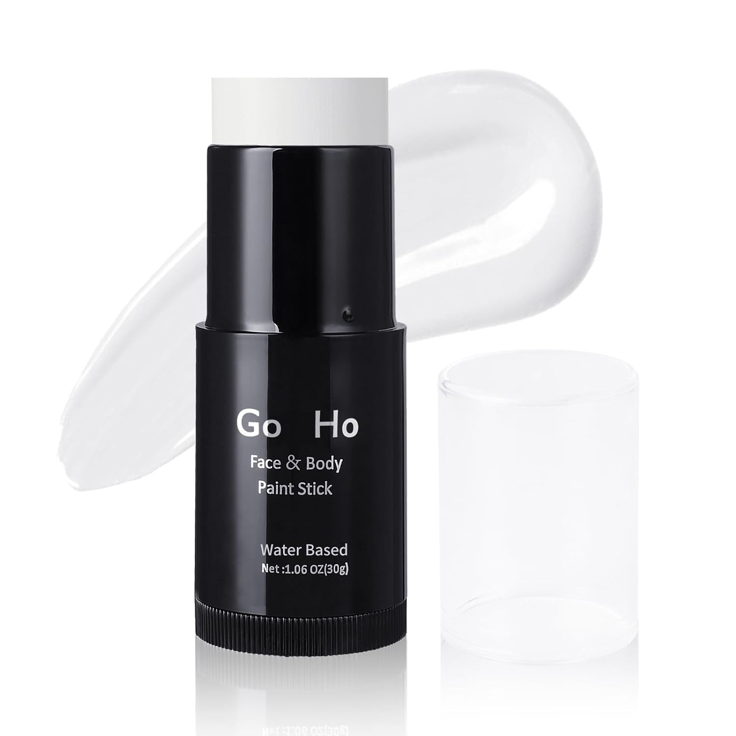 White Face Paint,Washable Formula Face Paint Stick,Non-Toxic Full-Coverage Cream