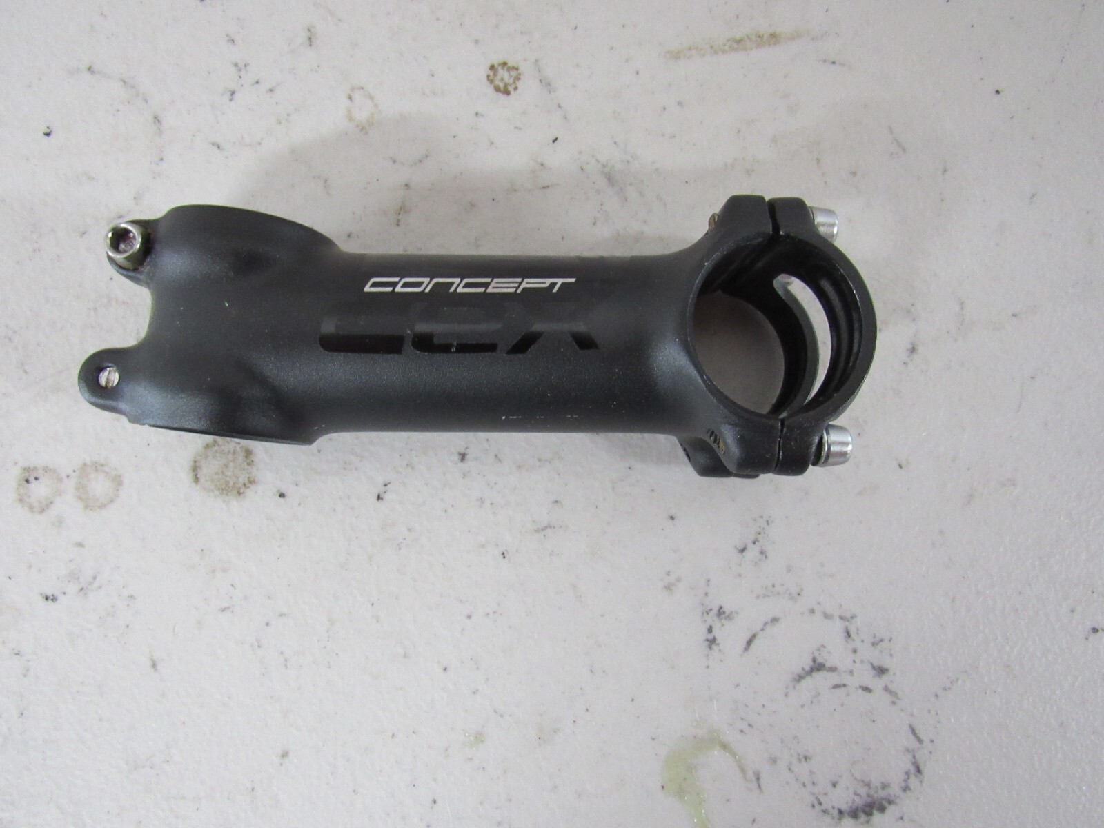 Concept CEX Threadless Aluminum Stem, 100mm, 31.8mm, Black, 132g