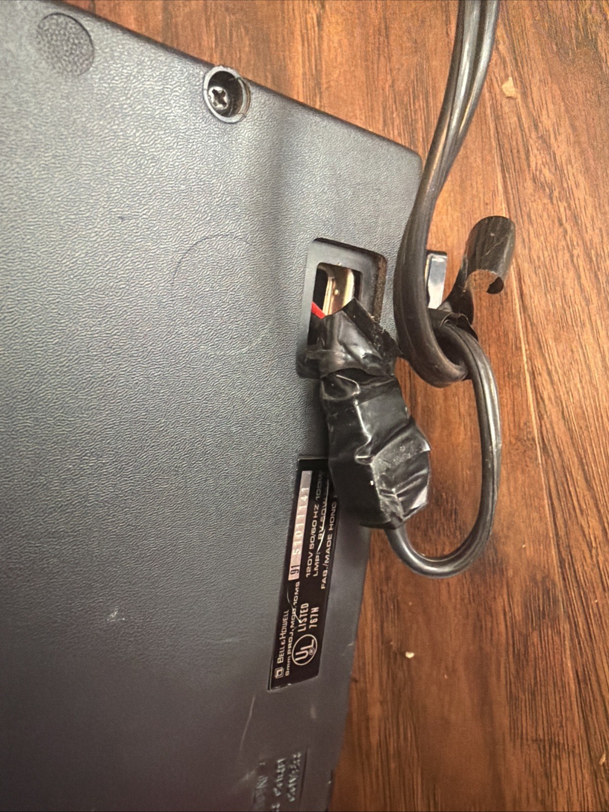 Bell & Howell 10MS Dual 8mm Projector For Parts Untested
